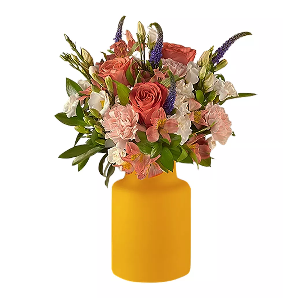 Fresh Blooms With Bright Hues